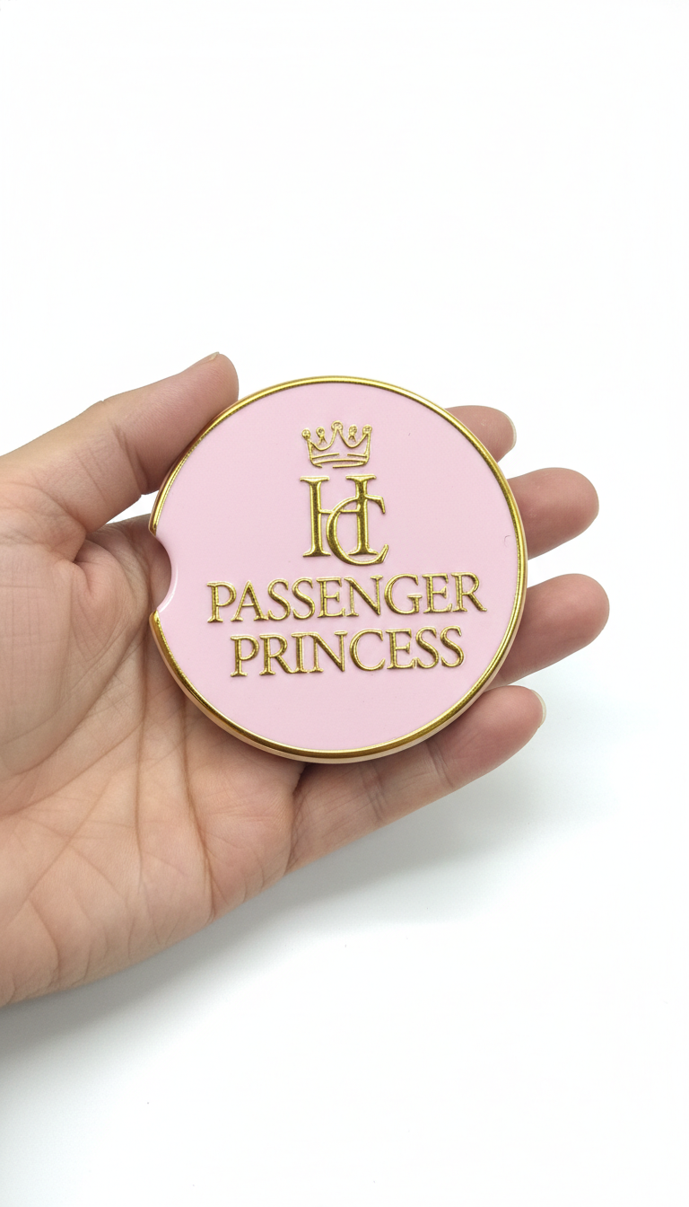 Passenger Princess™ Car Coasters (Set of 2)