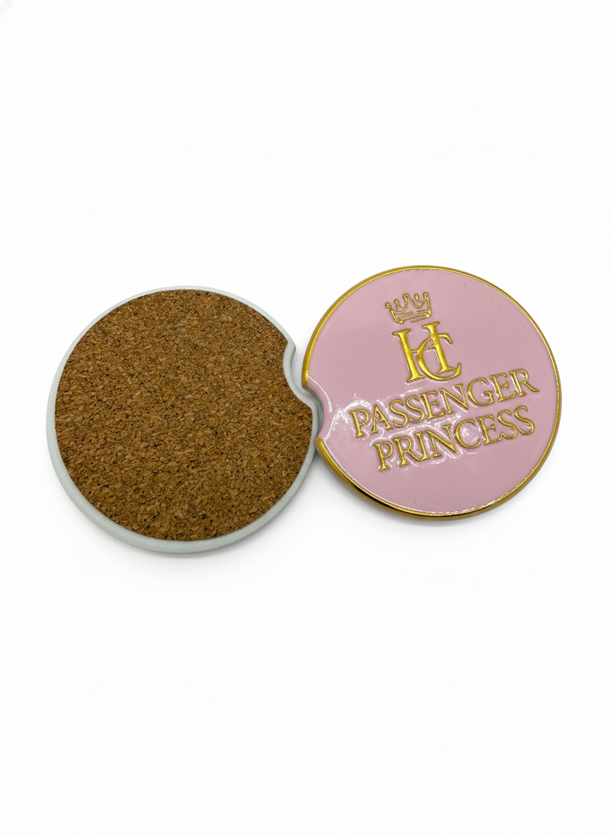 Passenger Princess™ Car Coasters (Set of 2)