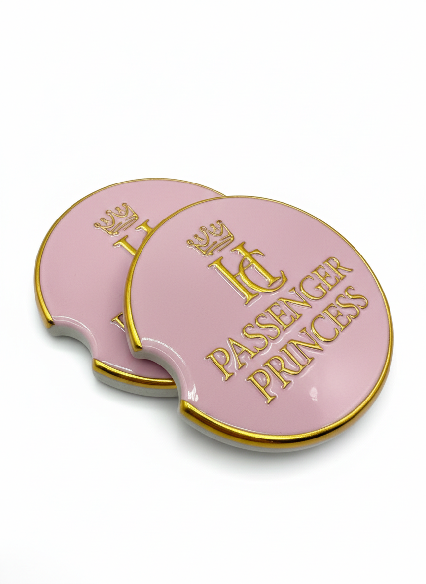 Passenger Princess™ Car Coasters (Set of 2)