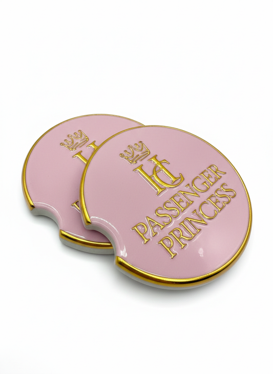 Passenger Princess™ Car Coasters (Set of 2)