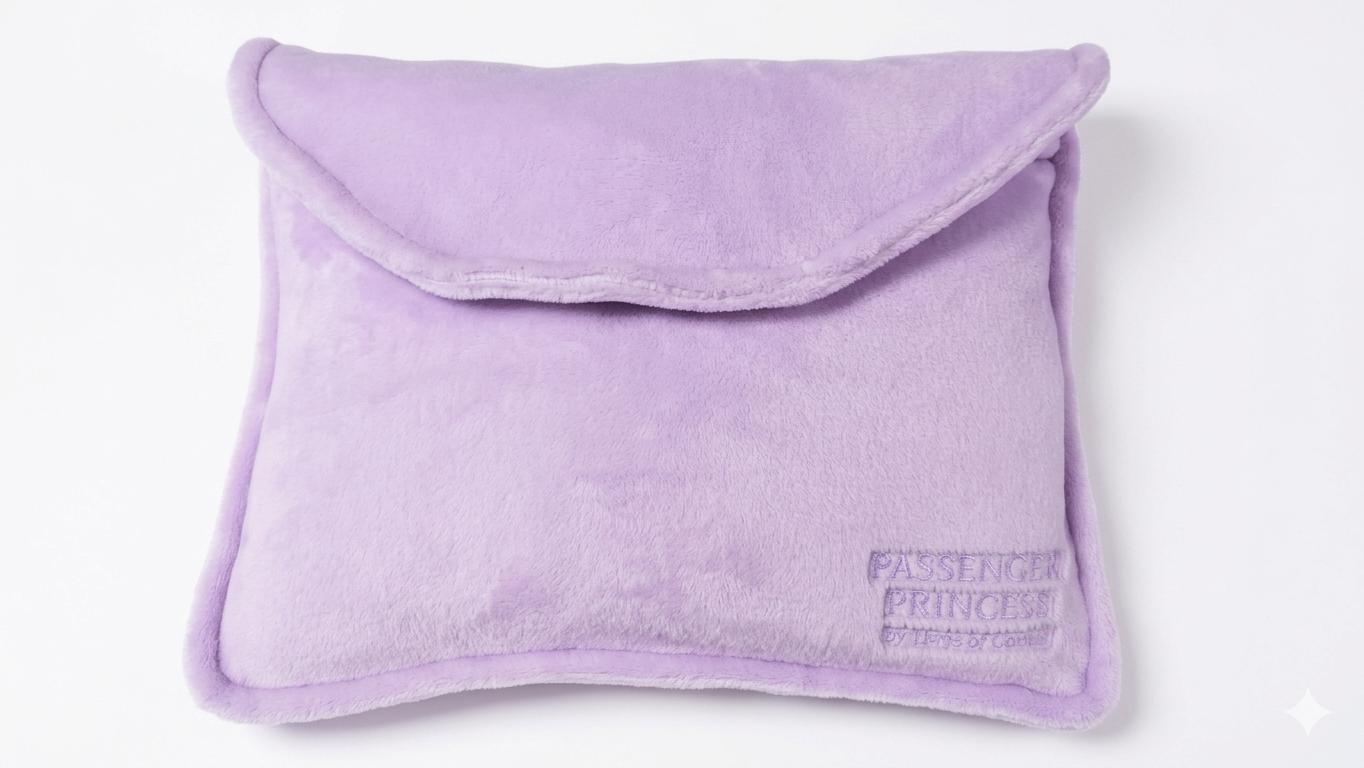 Passenger Princess™ Travel Blanket & Pillow 2 in 1